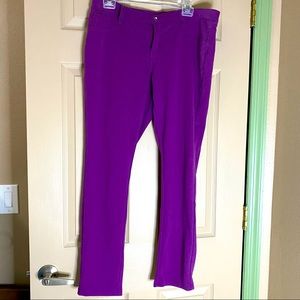 Purple pants!